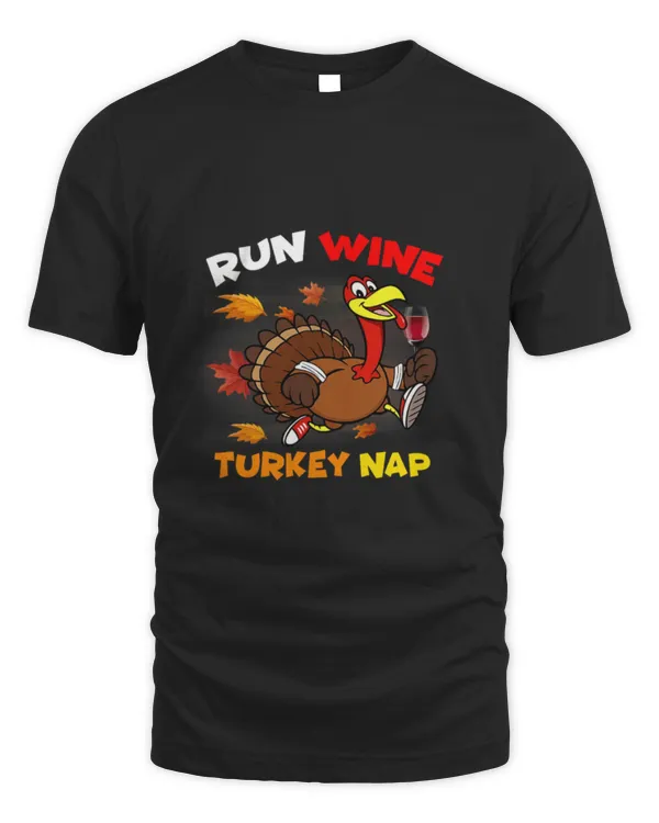 Drinker Wine Run Wine Turkey Nap Thanksgiving Drinking Running