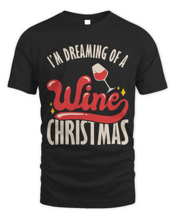 Drinker Wine I m dreaming of a wine Christmas Christmas Light