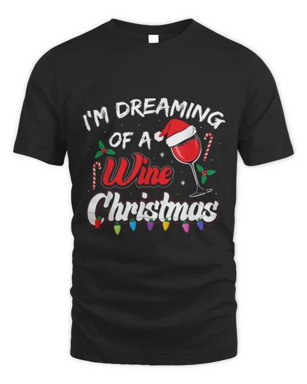 Drinker Wine I m Dreaming Of A Wine Christmas Drinking Matching Group