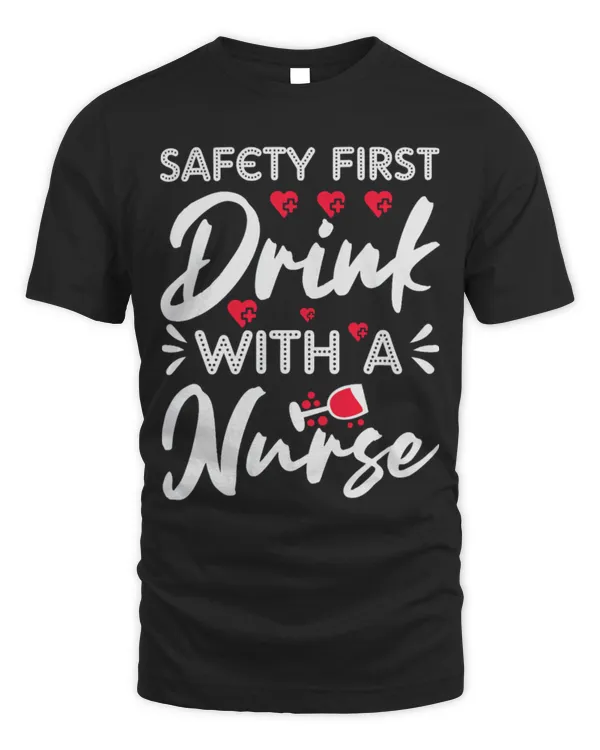 Drinker Wine Safety First Drink With A Nurse Drinking Wine Nursing 3