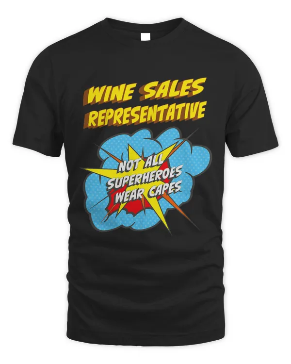 Drinker Wine Sales Representative Funny Superhero Job