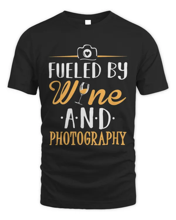 Fueled by Wine and Photography T-Shirt