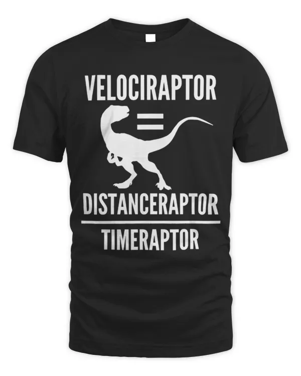 Animal Dinosaur Velociraptor Distanceraptor Timeraptor Dinosaur Math Science 1