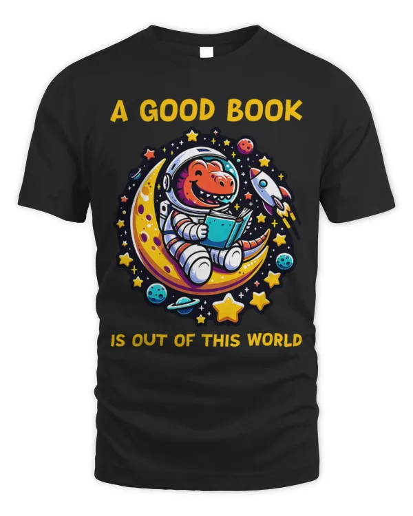 Animal Dinosaur Reading Teacher Read Books T Rex Astronaut Out Of World 1