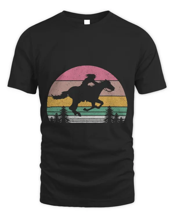 Horse Pet Vintage Retro Girl Horse Riding Cowgirl Texas Ranch 7