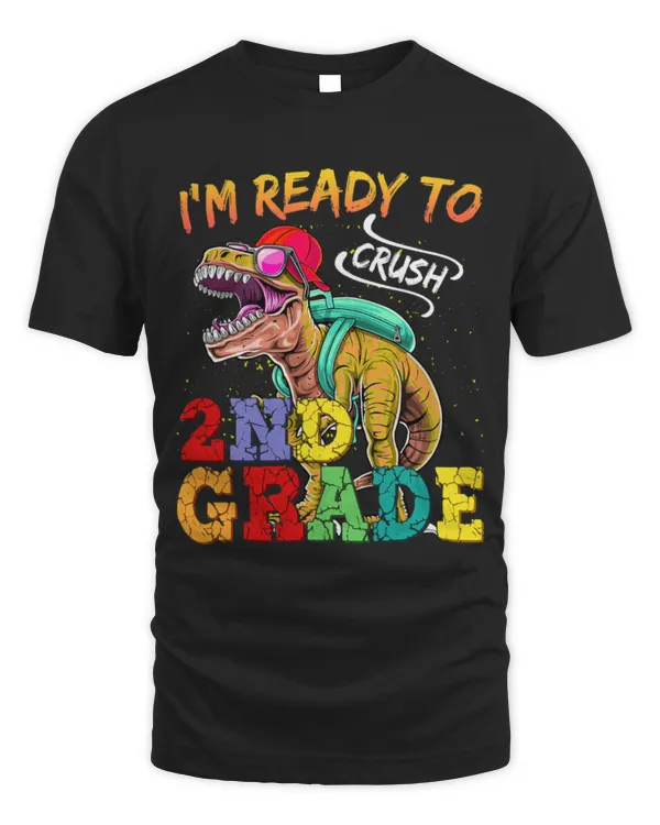 Animal Dinosaur Ready Crush 2nd Grade Dinosaur Backpack Back To School
