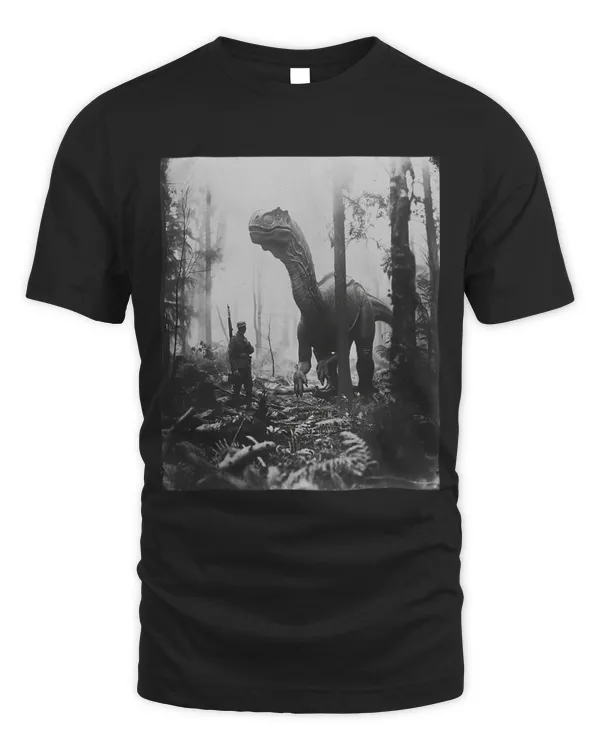 Animal Dinosaur World War I Soldier Discovering T Rex Dinosaur History Art