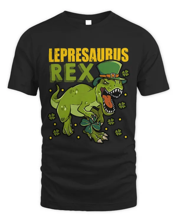 Animal Dinosaur RexDinosaur St Patricks Day DabLeprechaun Boys