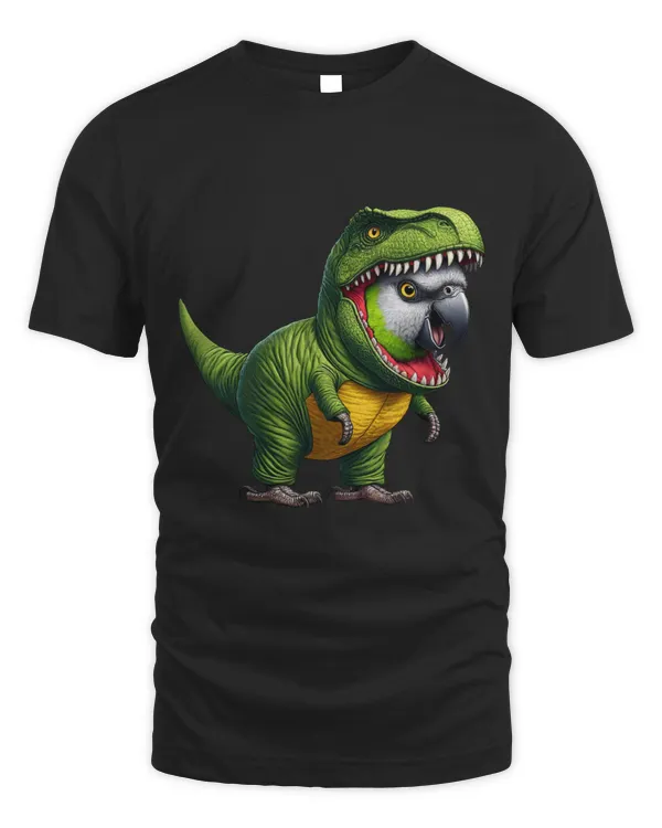 Animal Dinosaur Senegal Parrot Wearing T Rex Dinosaur Outfit Funny Bird