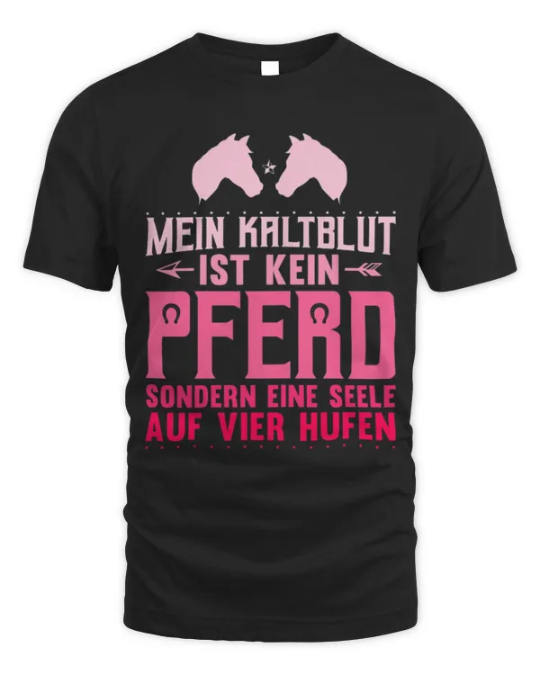 Horse Pet Womens Cold Blood 2Cold Blooded Horse Breed Rider