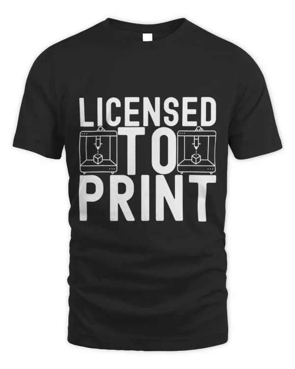 3D Printing Merch 3D Printer T-Shirt