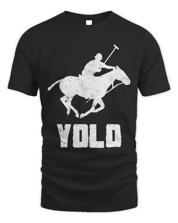 Horse Pet Yolo Polo Funny Horse Polo Player