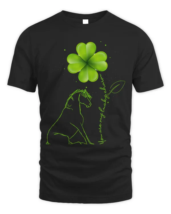 Horse Pet You Are My Lucky Charm Horse Shamrock St