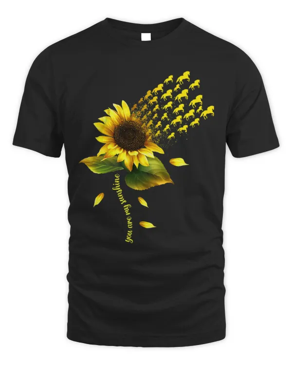 Horse Pet You are My Sunshine Horse Sunflower Funny Horses Lover
