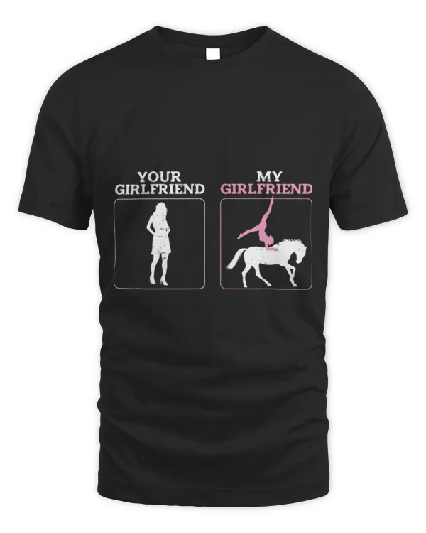 Horse Pet Your Girlfriend My Girlfriend Funny Horse Vaulting Horseback