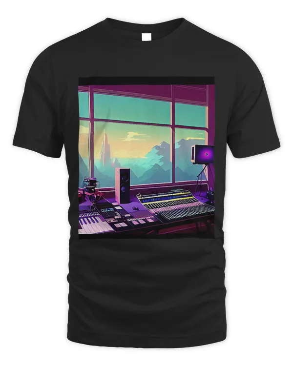 Lo fi hip hop chillhop chill beats studio aesthetics design 64
