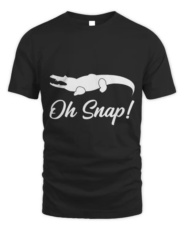 Animal Alligator Oh Snap Funny Crocodile Alligator Reptile Lover