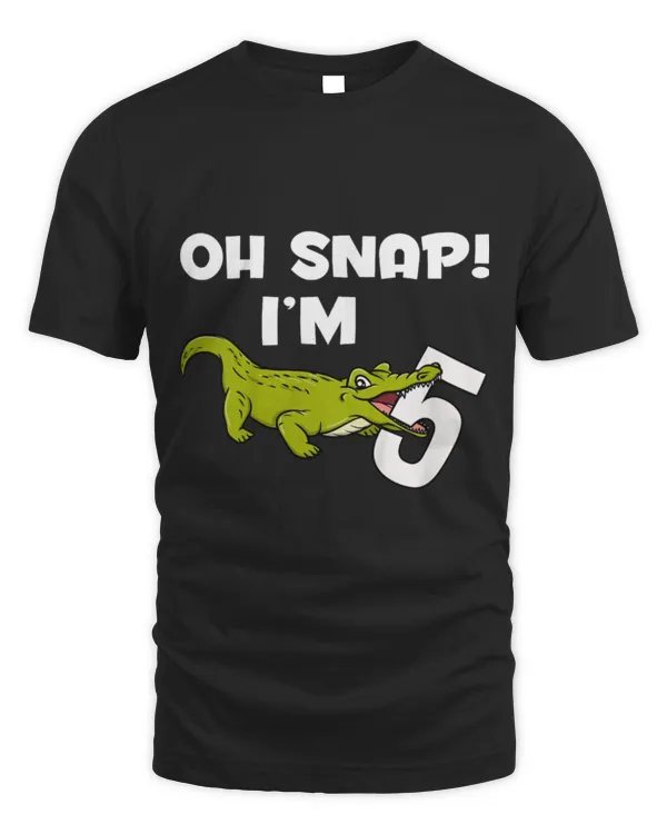 Animal Alligator Oh Snap Im 5 Crocodile Crocodile