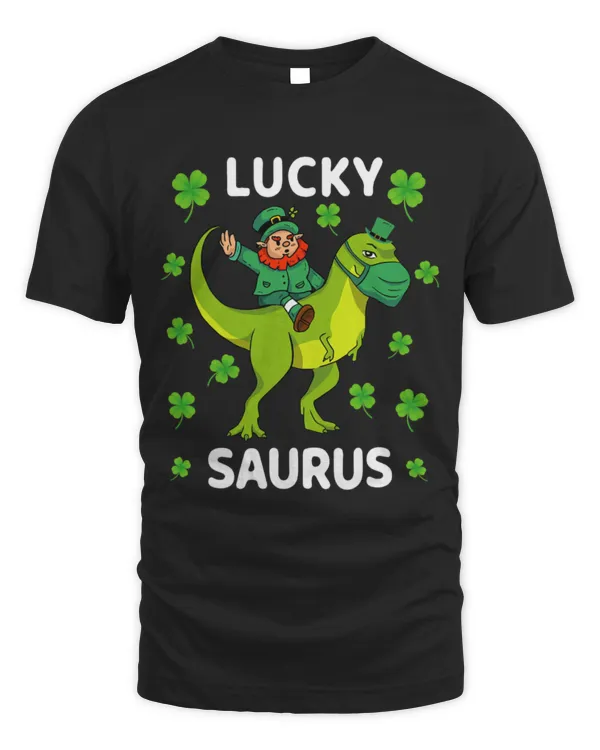 Animal Dinosaur St Patricks Day Boys Kids Toddler Leprechaun Dino 1