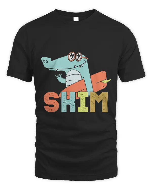 Animal Alligator Surf Life Skimboarder Alligator Surfer Beach Skimboarding