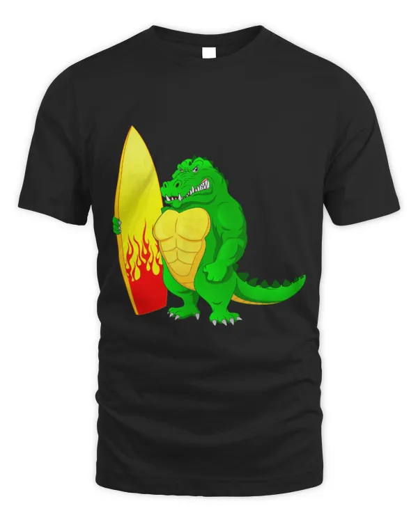 Animal Alligator Surfing Crocodile