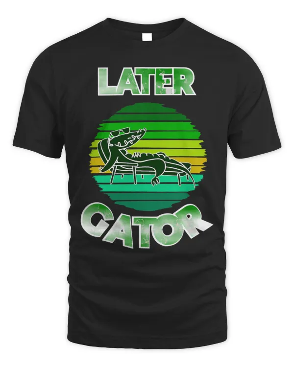 Animal Alligator Swamp Alligator With Sunglasses