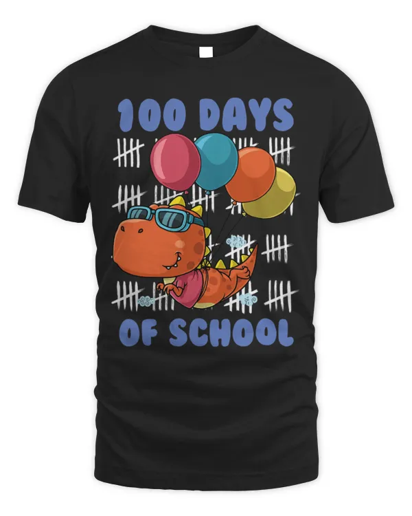 Animal Dinosaur Teacher 100 Days Of School T Rex 100 Days Smarter 100th Day of School2