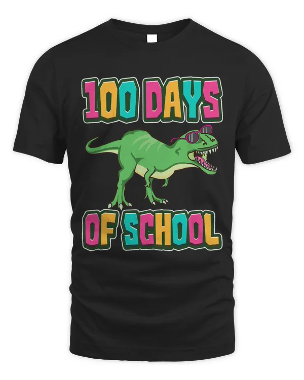 Animal Dinosaur Teacher 100 Days Of School T Rex Funny 100th Day of School