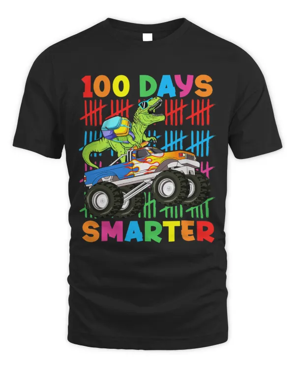Animal Dinosaur Teacher 100 Days Smarter Dinosaur Monster Truck 100th Day of School