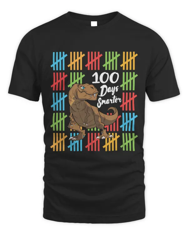Animal Dinosaur Teacher 100 Days smarter School T Rex Teacher Or Student