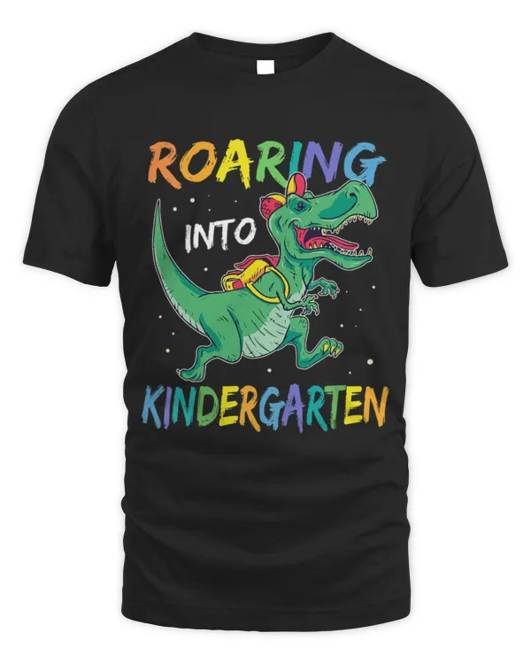 Animal Dinosaur Roaring Into Kindergarten Dinosaur T Rex Back To School 5