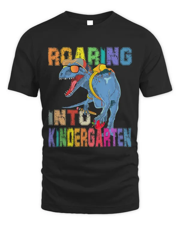 Animal Dinosaur Roaring into kindergarten Dinosaur T Rex Back to School 7