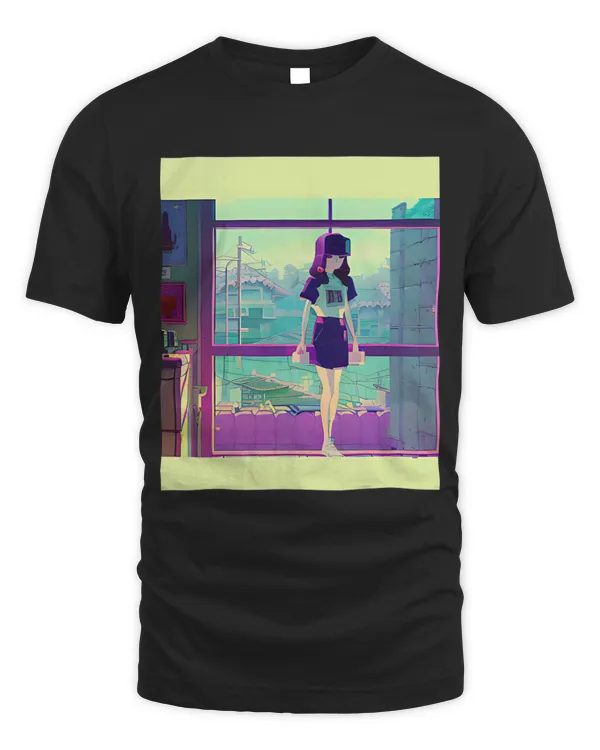 Lo fi hip hop chillhop chill beats girl aesthetics design 663 9