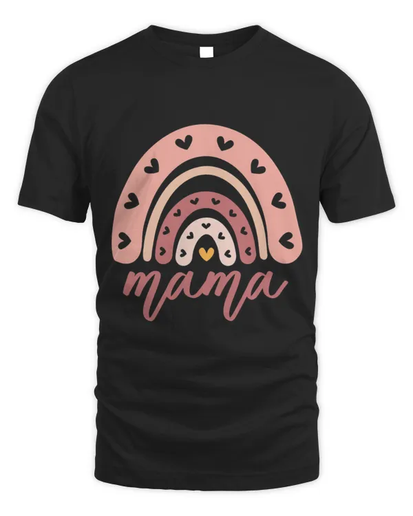 Mama Birthday Rainbow for Women Family Mom