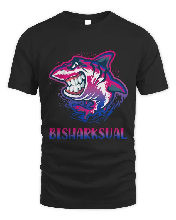 Shark Pet LGBT Pride Cute Bisharksual Shark Bisexual Flag Bisexuality Pride LGBTQ