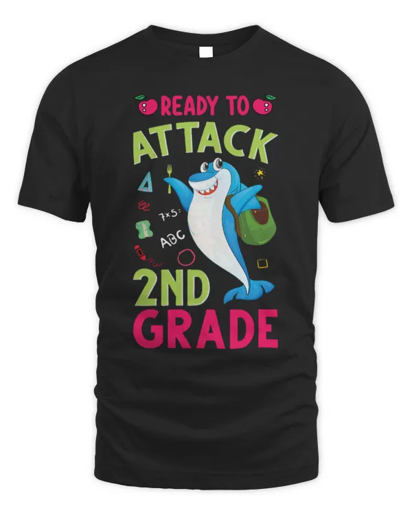 Shark Pet Ready to attack 2nd grade funny shark back to school 2