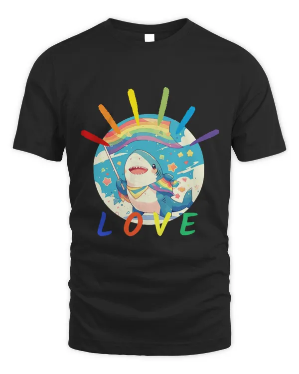 Shark Pet Lgbt Equality Gay Pride Human Rights Men Kids 2