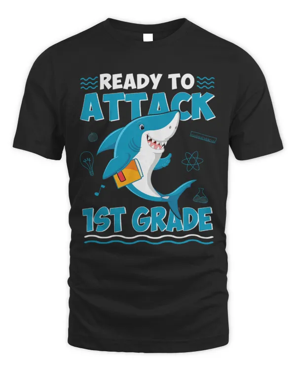 Shark Pet ready to attack 1st grade back to school shark boys 8