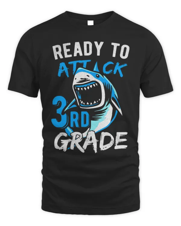Shark Pet Ready to Attack 3rd Grade Boys Back to School 1