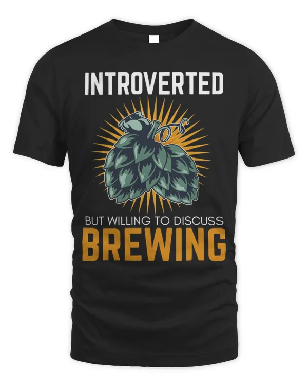 Drinker Beer Fun Beer brewer saying Craft Beer with hops for brewer