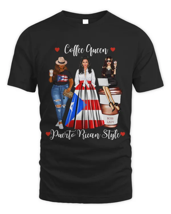 Drinker Coffee Puerto Rican Style Coffee Queen Lover Womens Puerto Rico