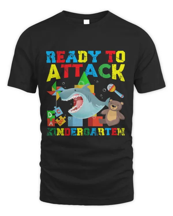 Shark Pet Ready To Attack Kindergarten Shark Back To School