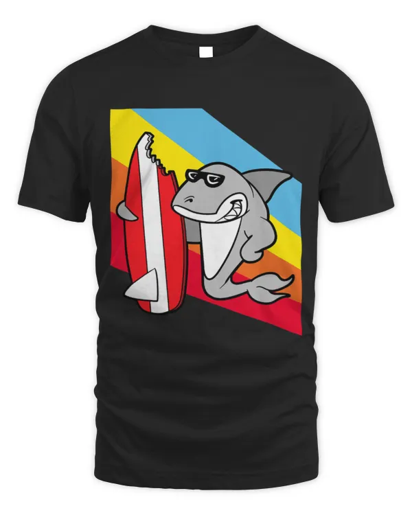 Shark Pet Surfing Surfer Surf Surfboard Water sports Funny 0
