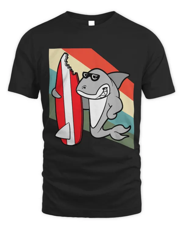Shark Pet Surfing Surfer Surf Surfboard Water sports Funny 15 0