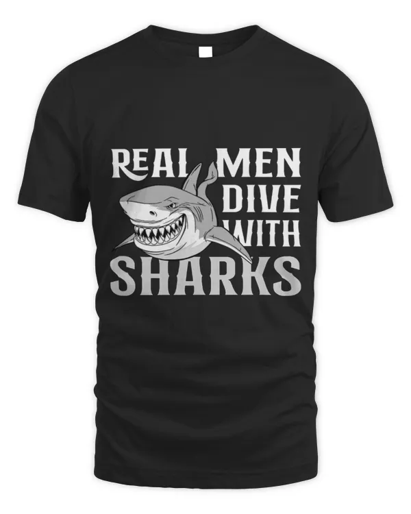 Shark Pet real men dive with sharks