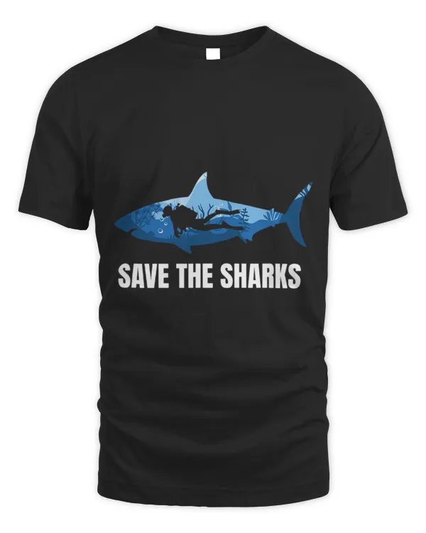 Shark Pet Reef Scuba Diver Diving Sea Ocean