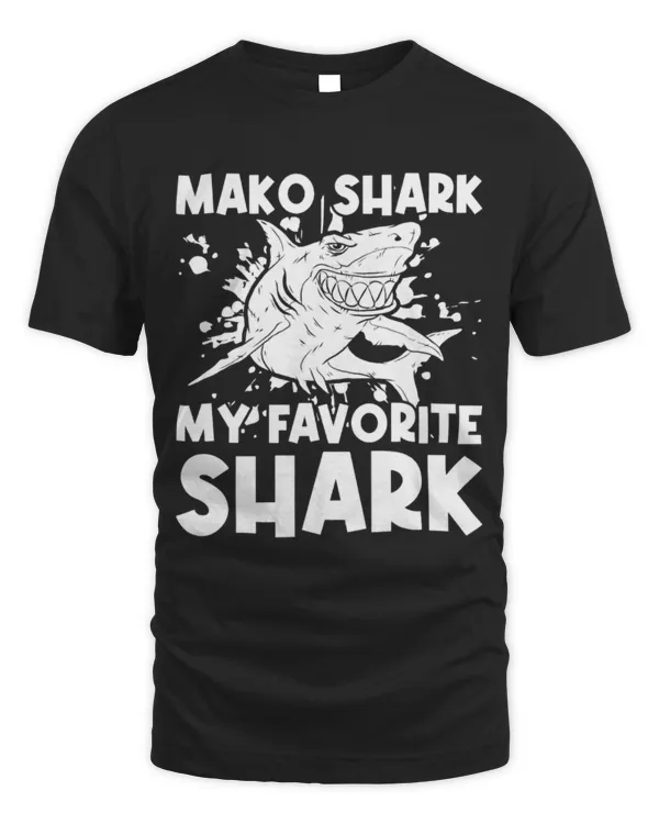 Shark Pet Mako Shark Animal Tooth Funny Ocean 40