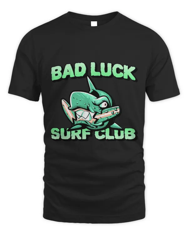 Shark Pet Surfer Surfing Bad Luck Surf Club Shark Attack Body Part 1
