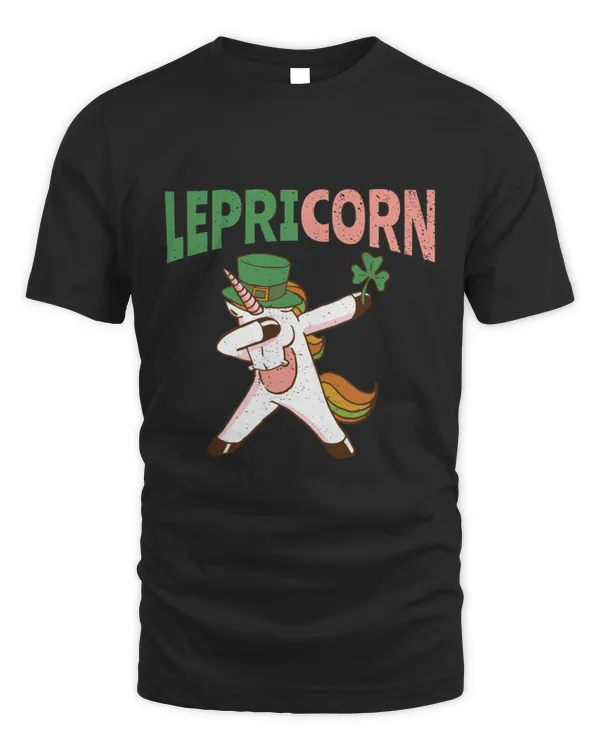 Unicorn Lepricorn Shamrock  St Patricks Day T-Shirt