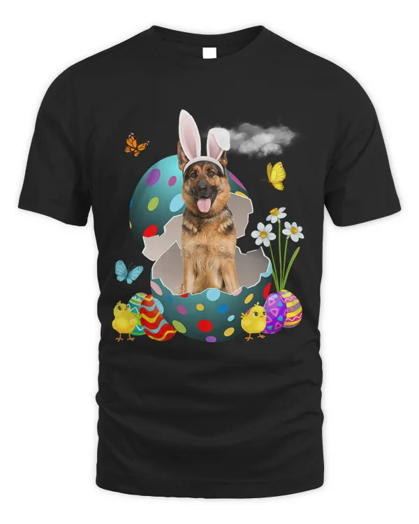 Easter Eggs German Shepherd Bunny Dog Gifts Dog Dad Dog Mom